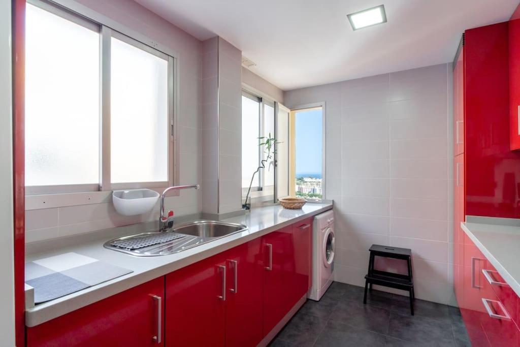 Apartmán Desayuno Con Vistas, Parking Privado Terraza La Cala Del Moral Exteriér fotografie